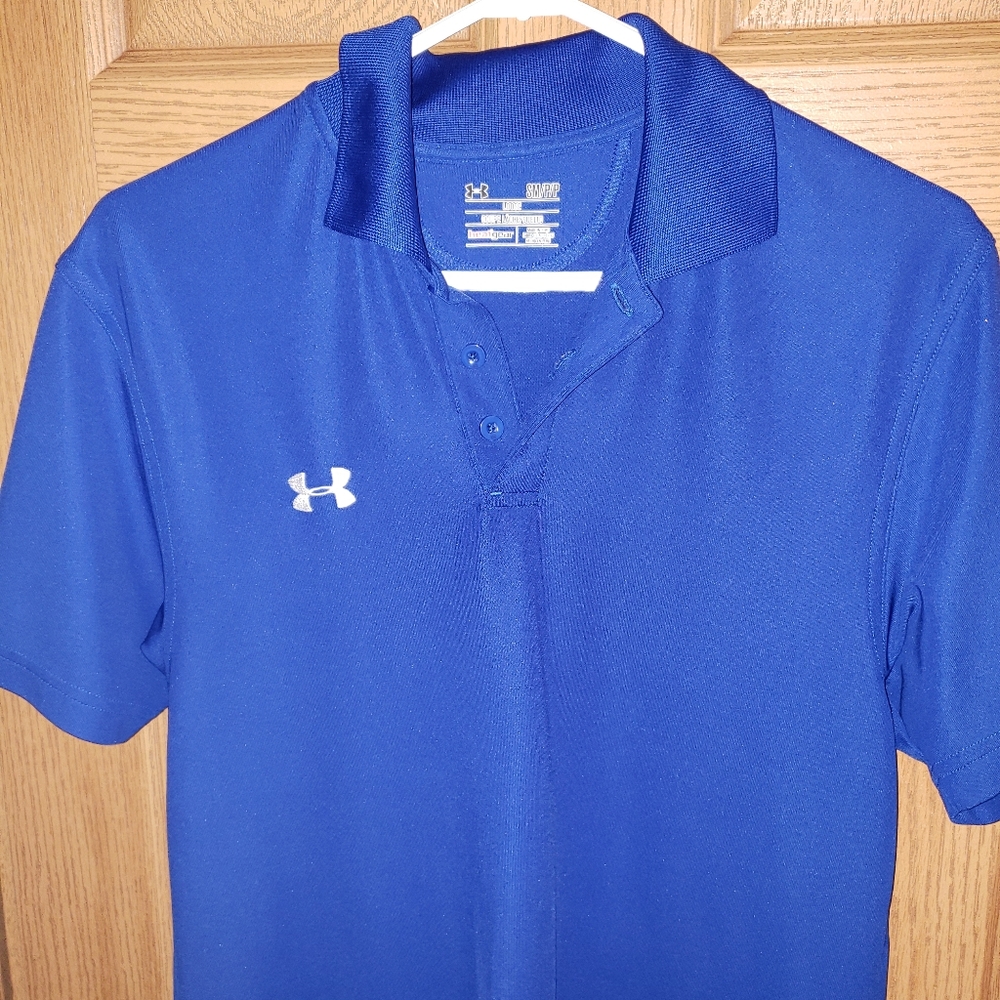 Under Armour Royal Blue Polo